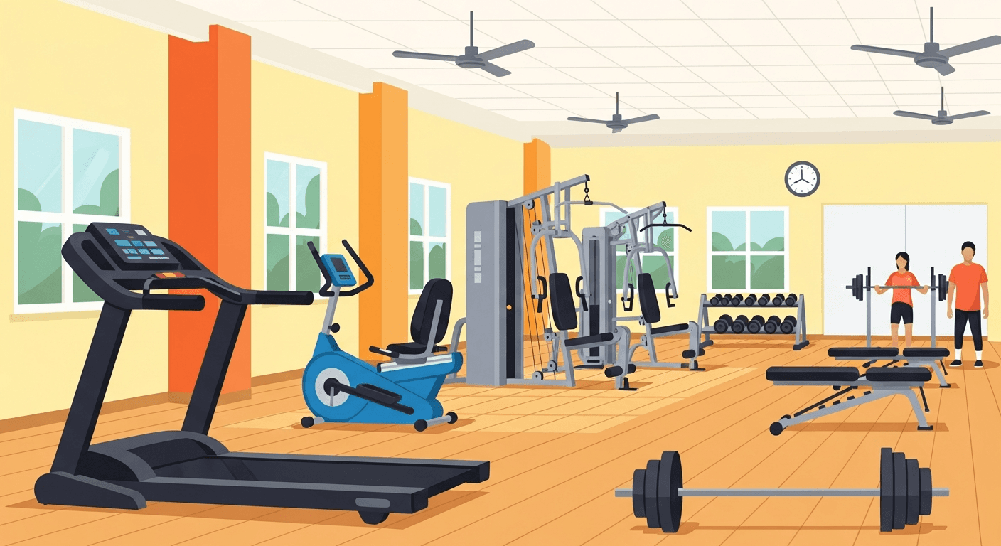 The community gymnasium