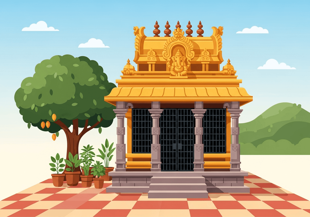 Vinayaka Temple on premises
