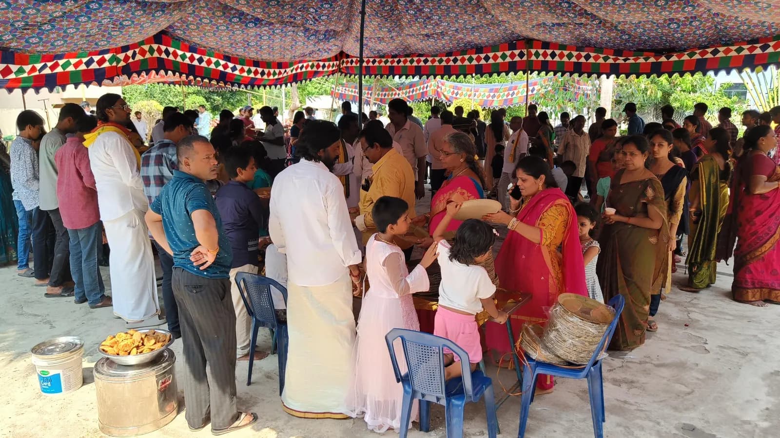 The community feast